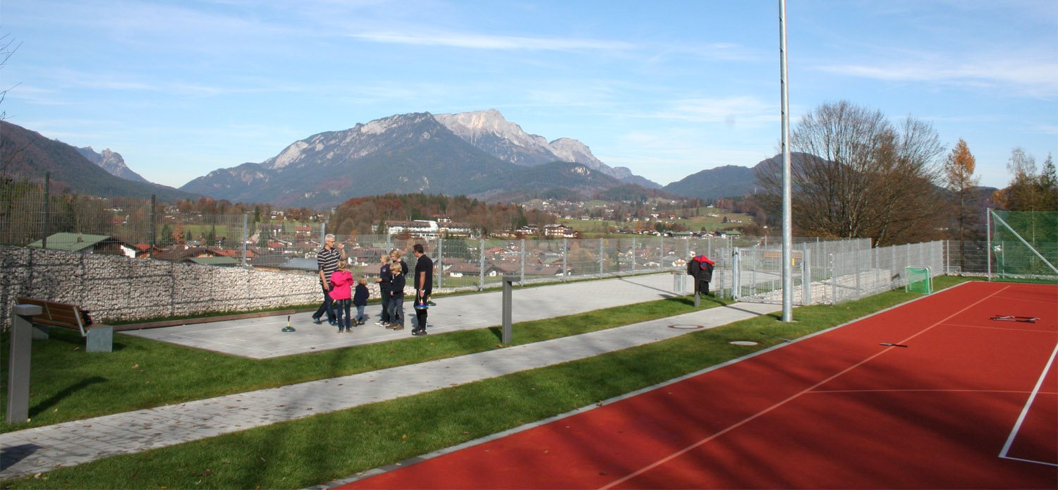 Neubau Sportanlagen Haus Hohenwart SchönauKönigssee Bild 2