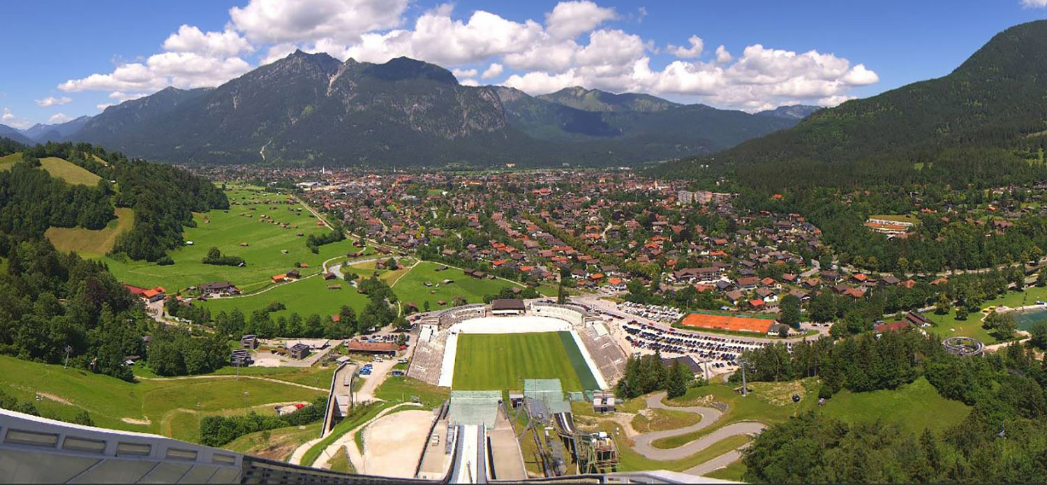 Sanierung der Freianlagen im Olympiastadion Garmisch Partenkirchen Bild 1