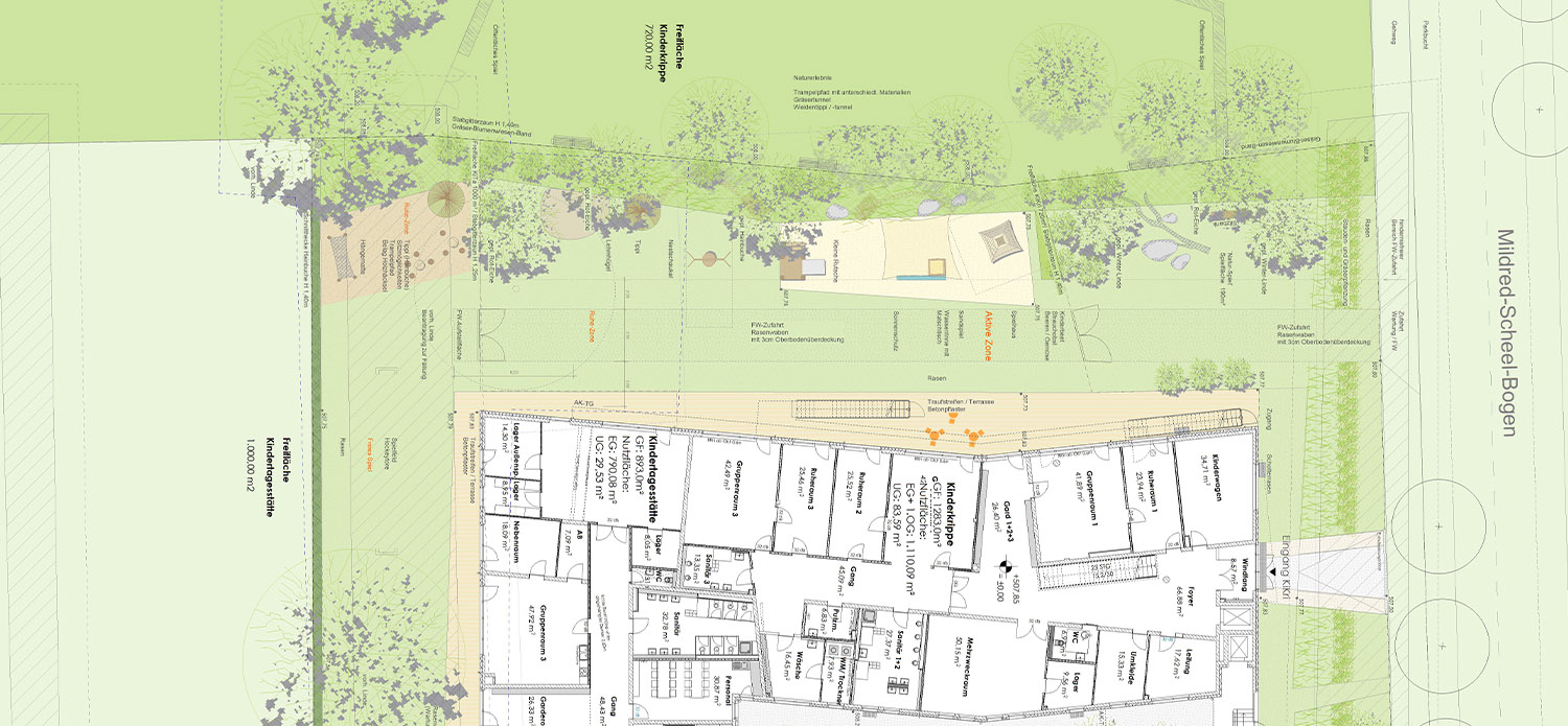 Wohnanlage Isoldenhof Isoldenstraße München Schwabing Plan 1