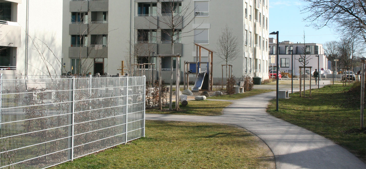 Wohnumfeld KITA Funkkaserne Süd München Bild 5