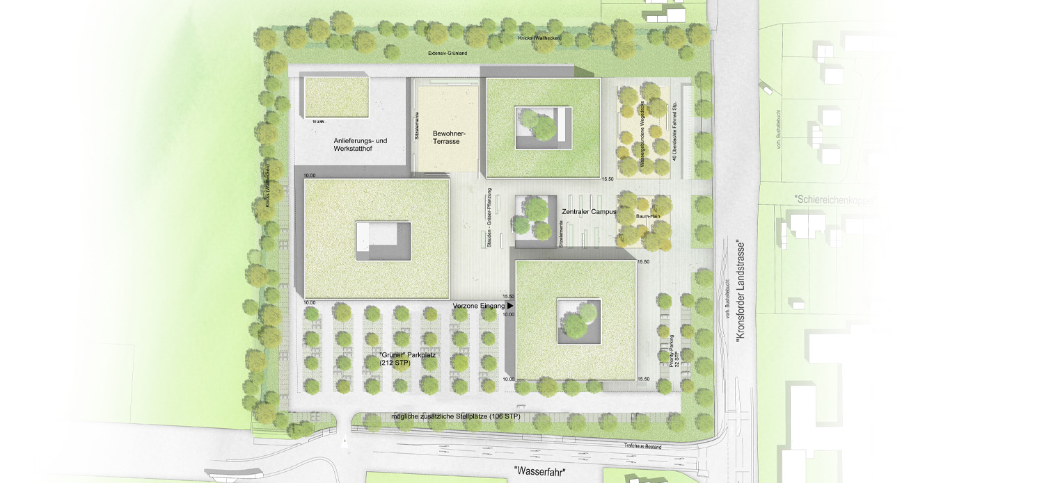 Trave Campus der Handwerkskammer Lübeck Plan 1